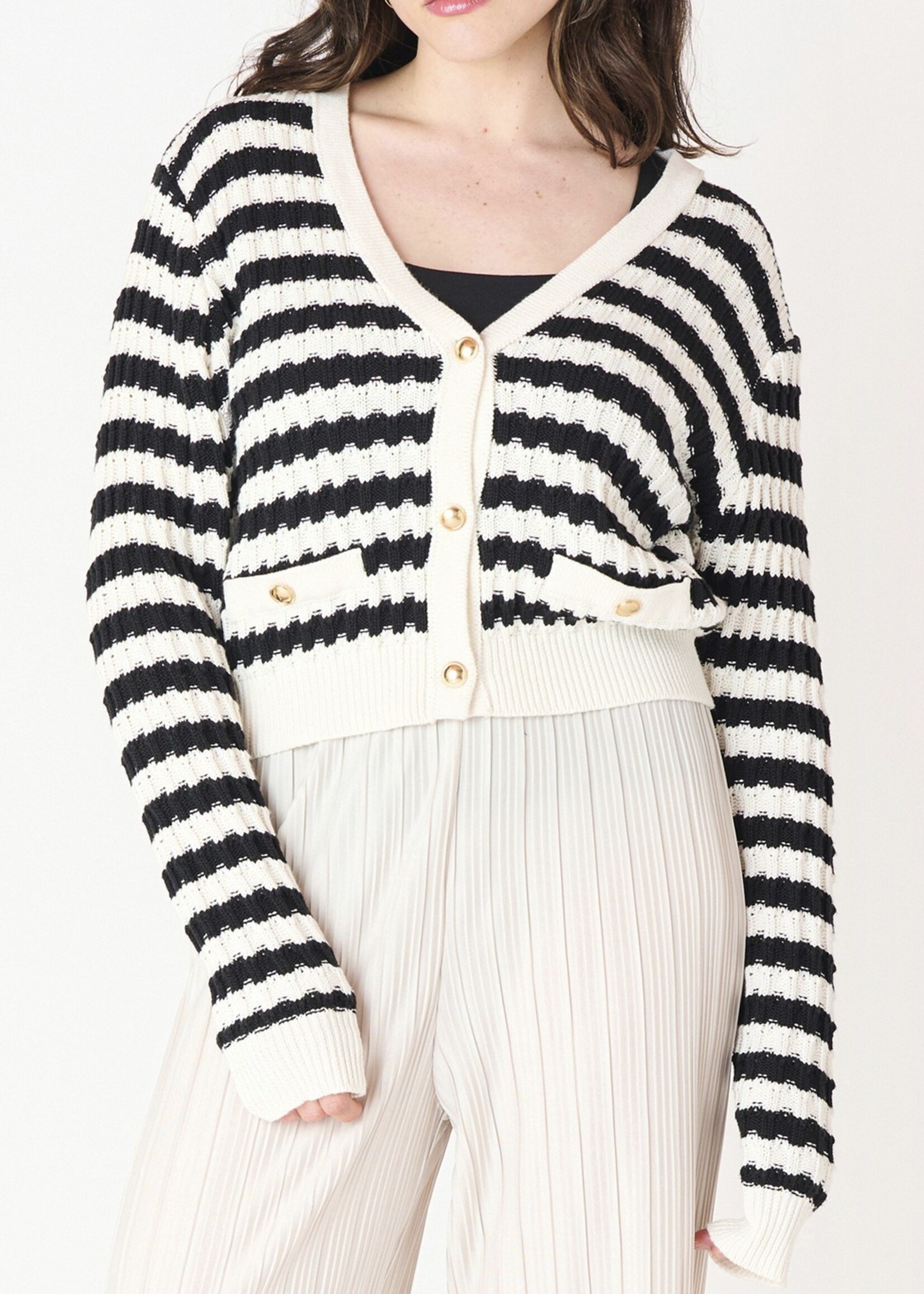 Stripe Cardigan