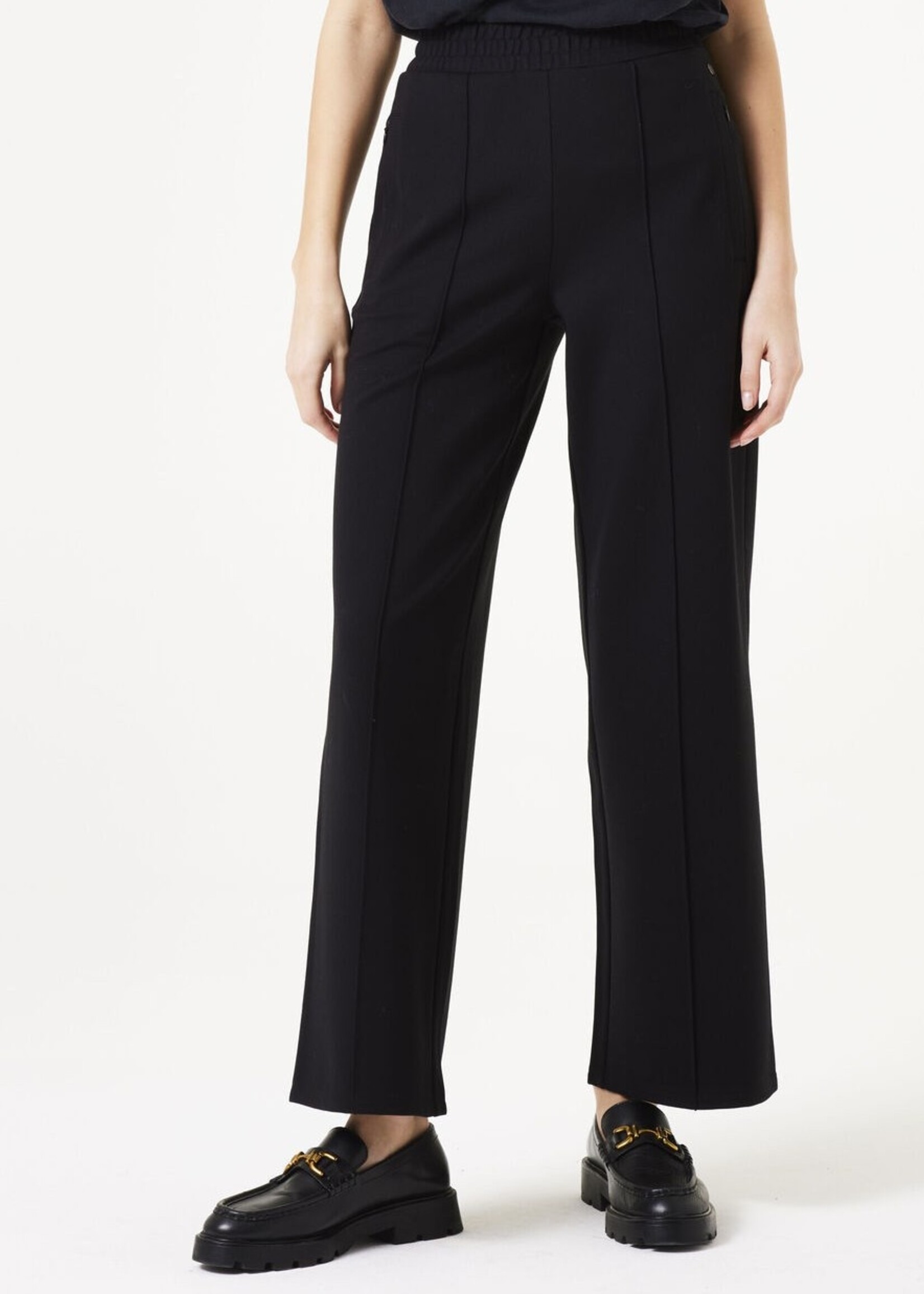 Wide Leg Piping Pant - The Boutique at Seneca