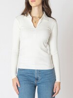 CLEARANCE: Quarter Zip Longsleeve Top
