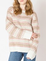 Dex Stripe Jacquard Pullover