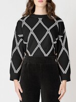 Dex Diamond Jacquard Pullover