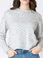 Cropped Crewneck Pullover