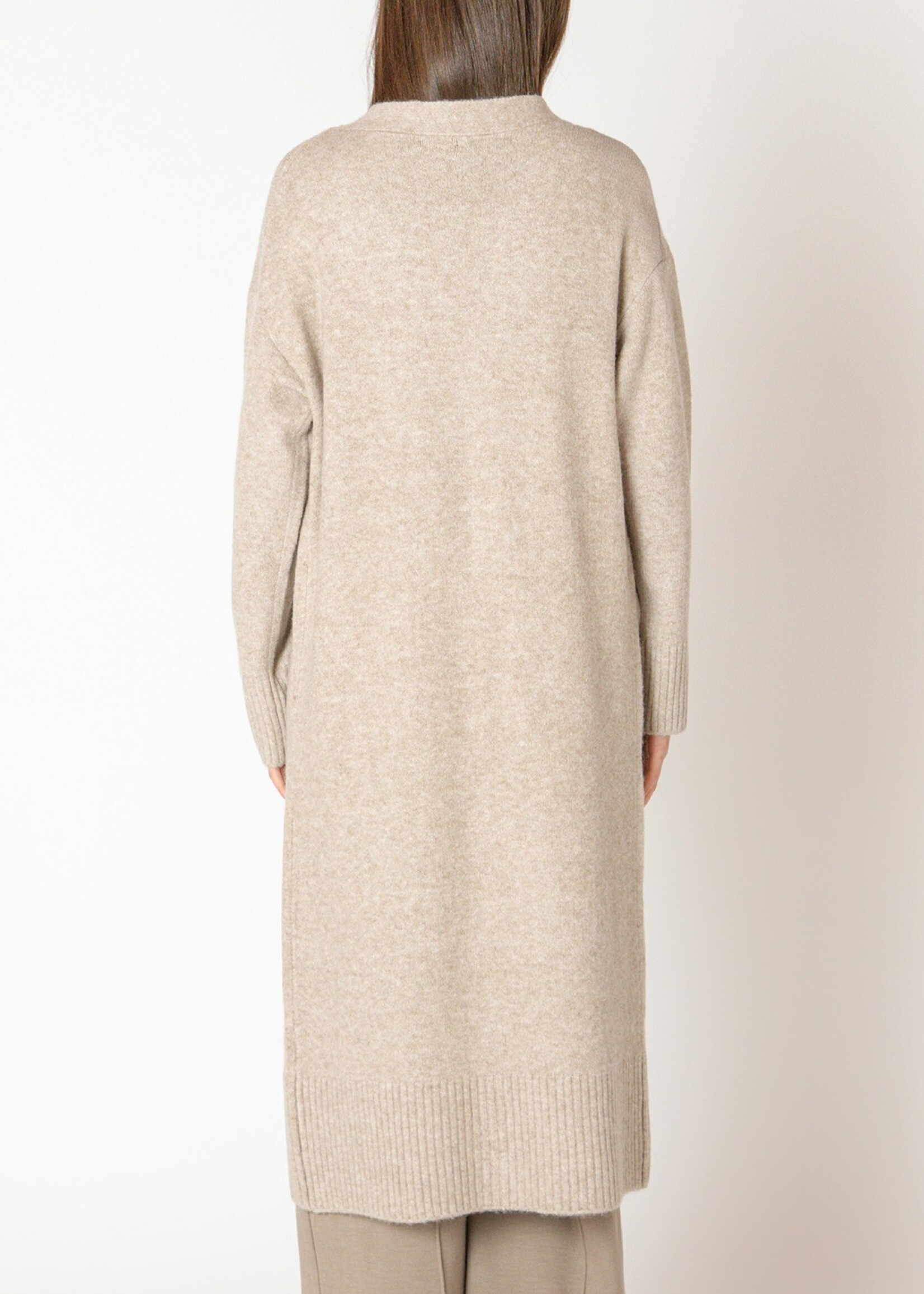 Black Tape Melange Long Cardigan