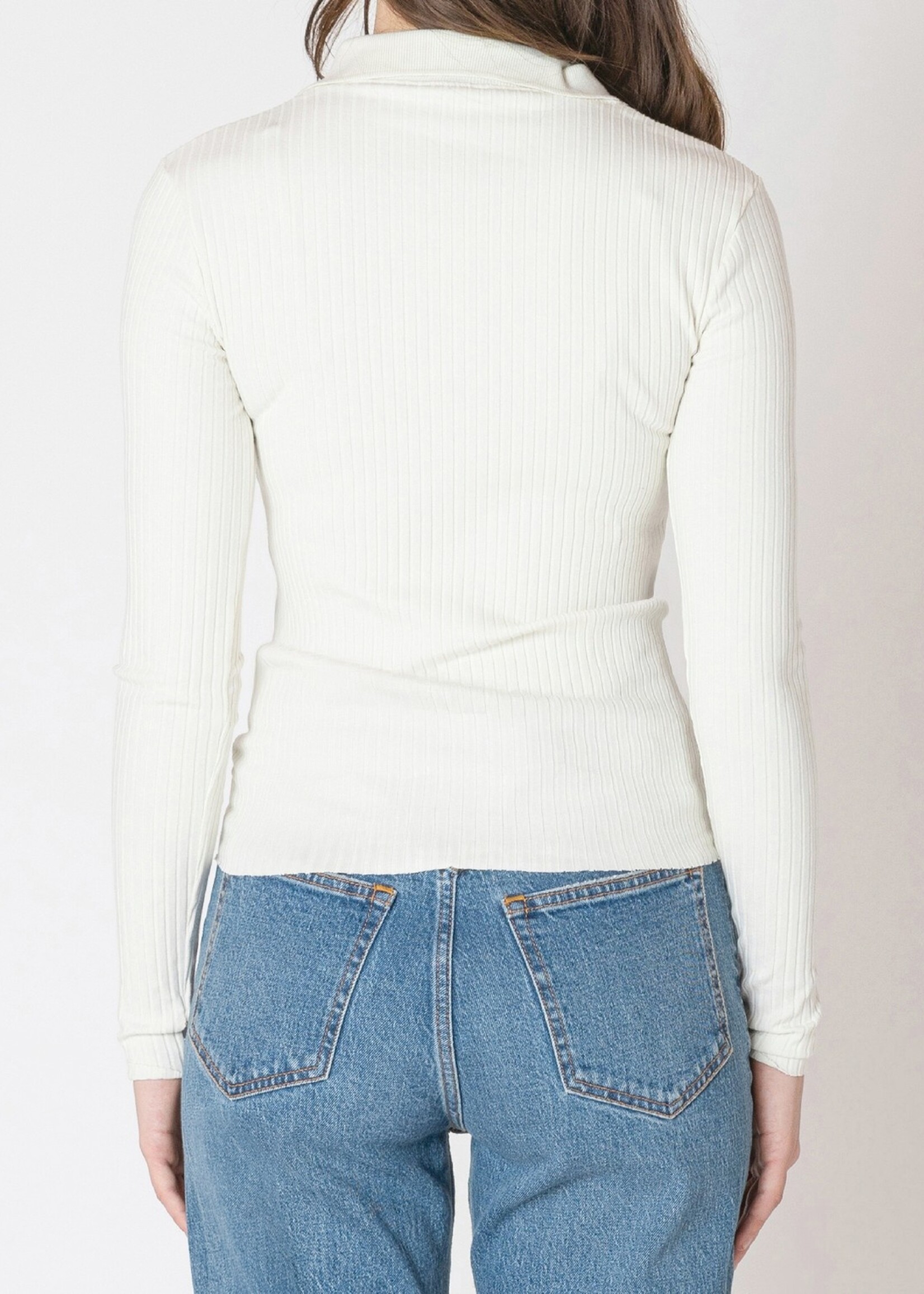 CLEARANCE: Quarter Zip Longsleeve Top