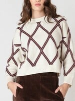 Dex CLEARANCE: Diamond Jacquard Pullover