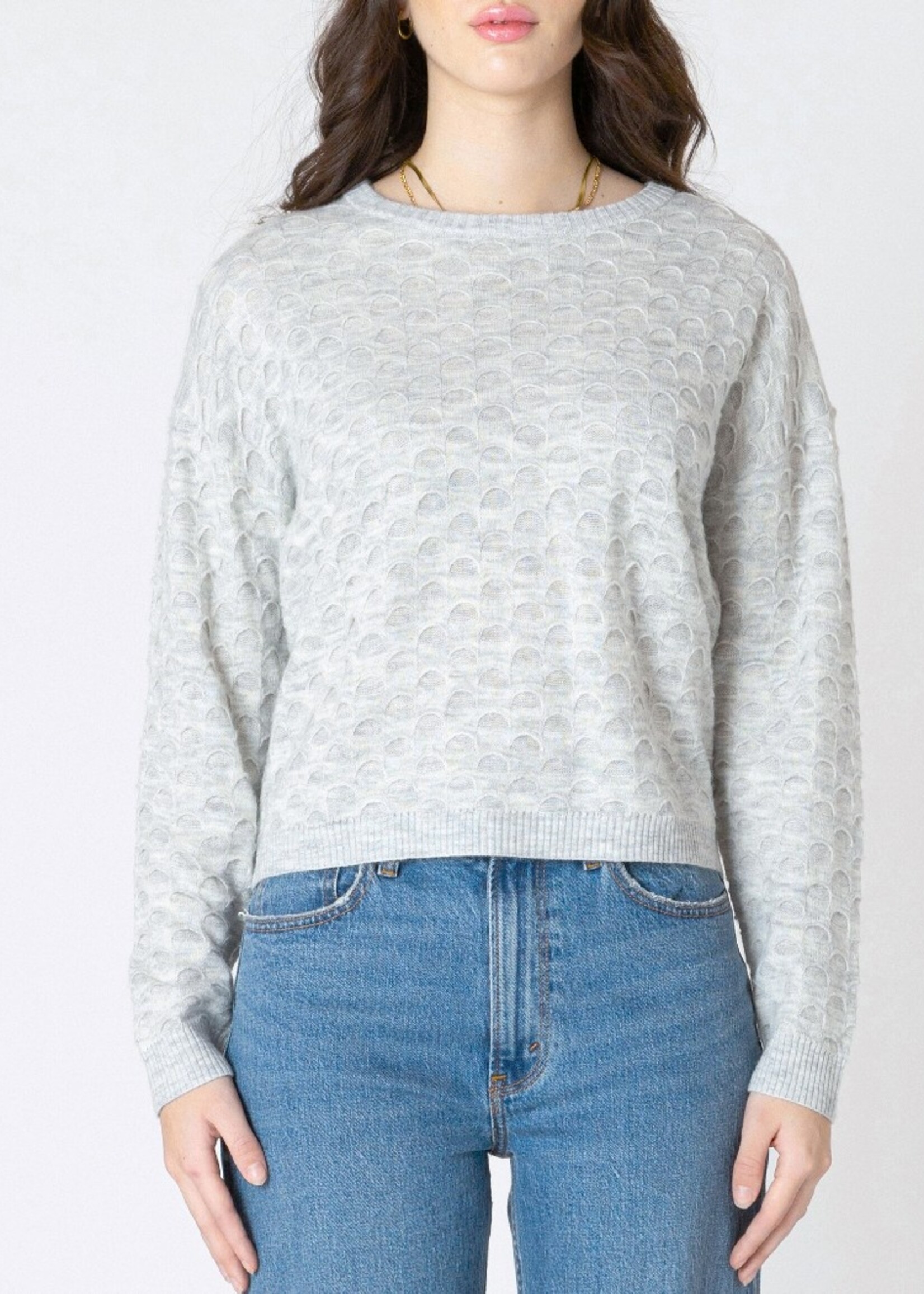 Cropped Crewneck Pullover
