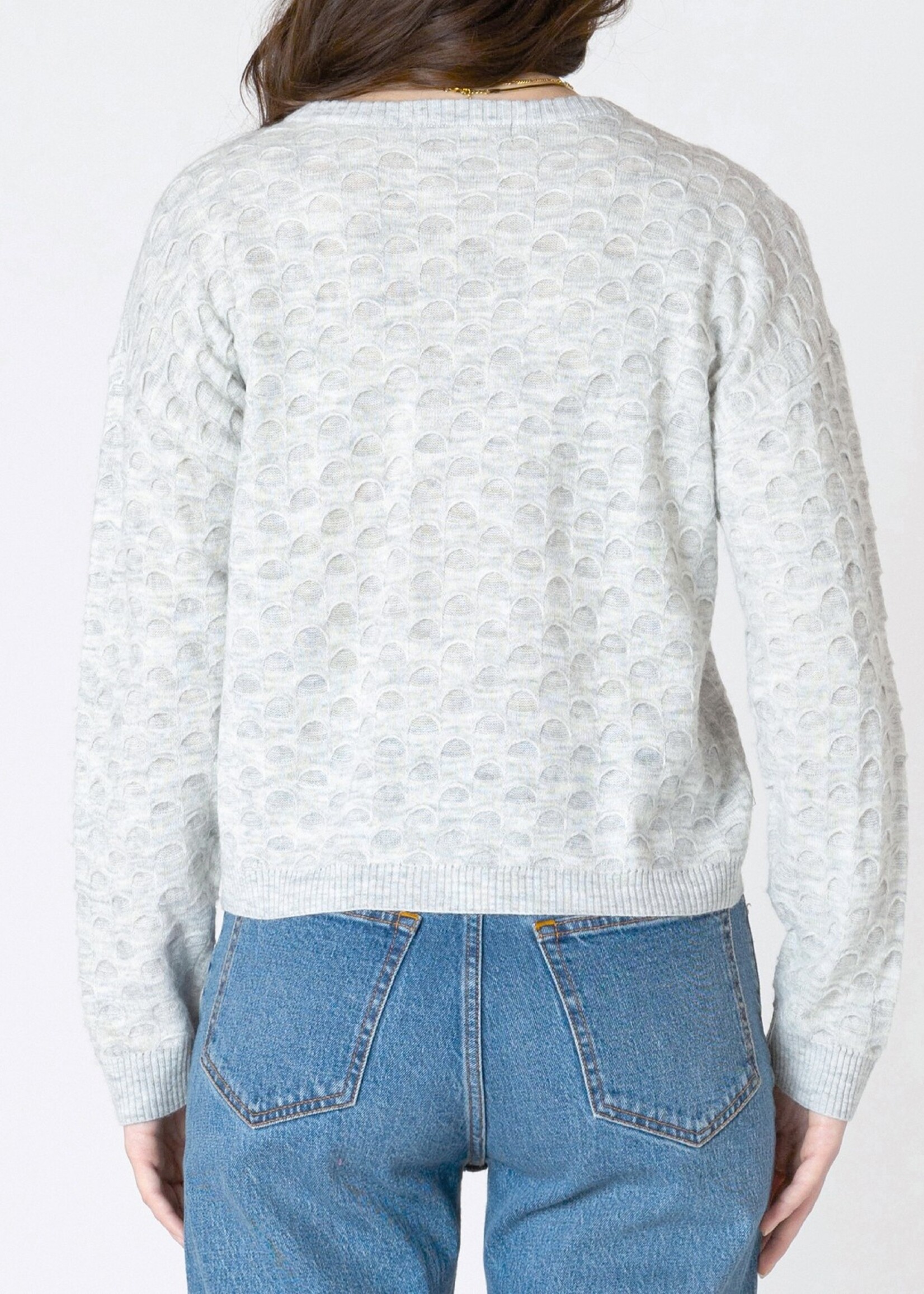 Cropped Crewneck Pullover