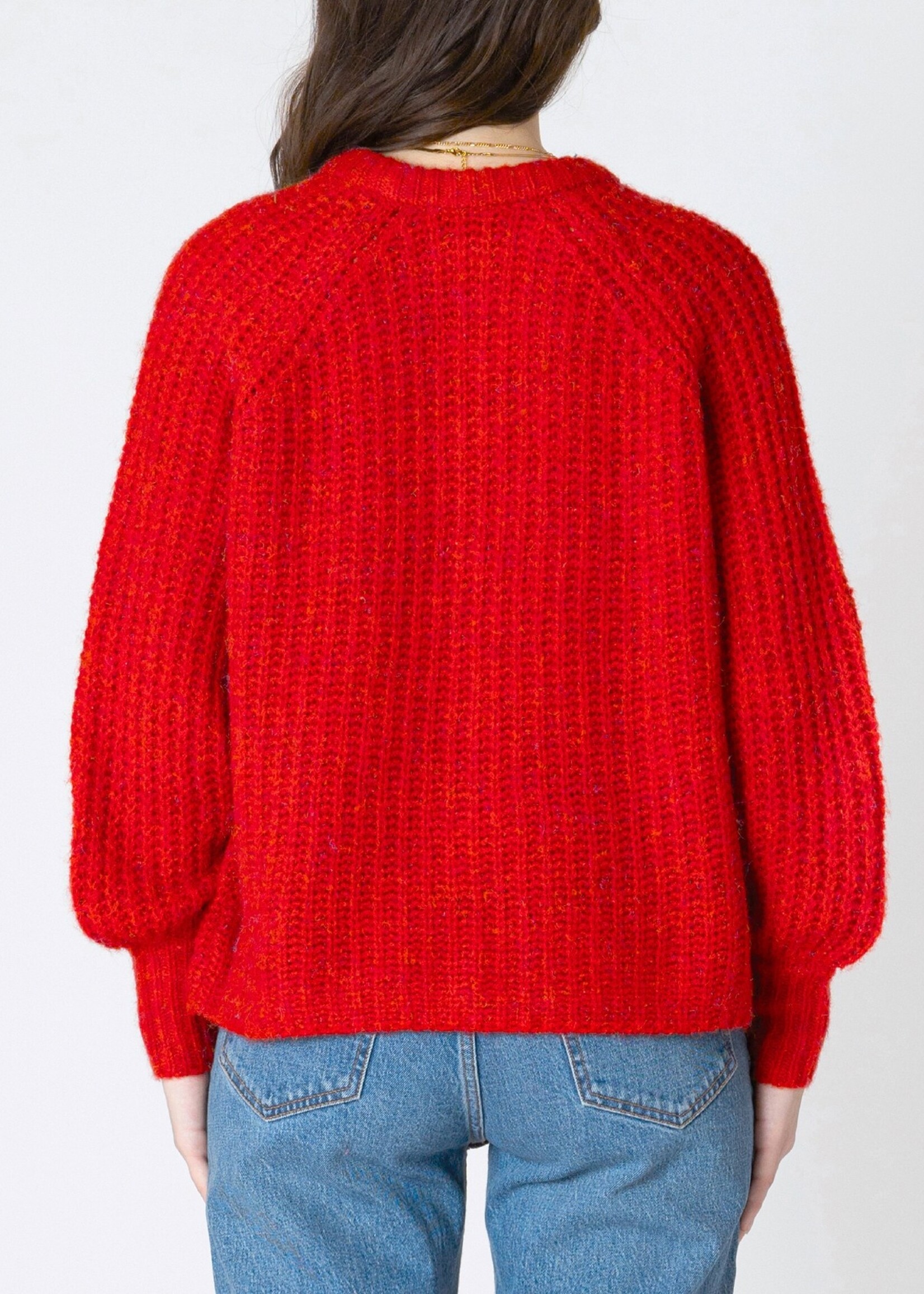Crew Neck Cardigan