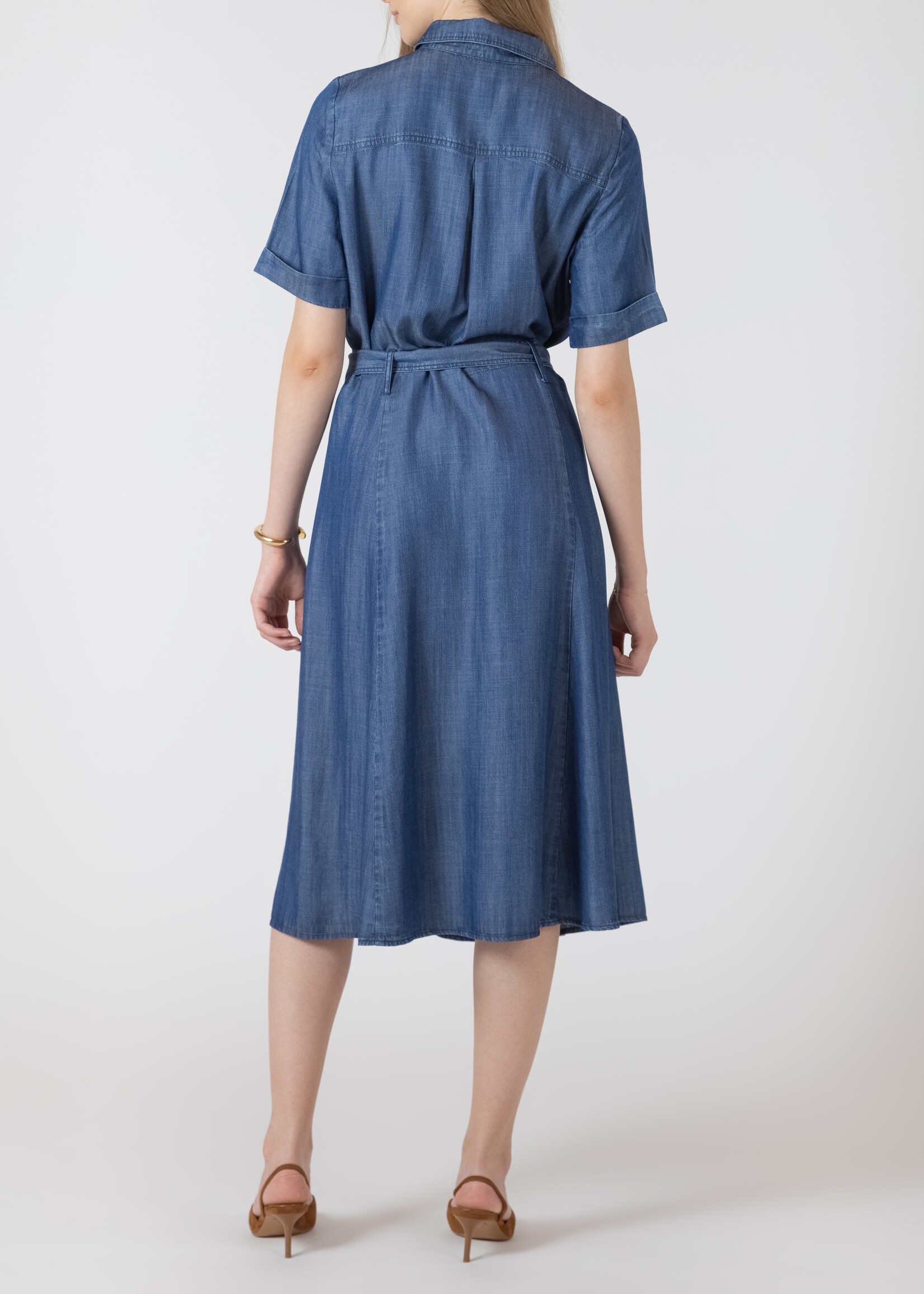 Denim Shirt Dress