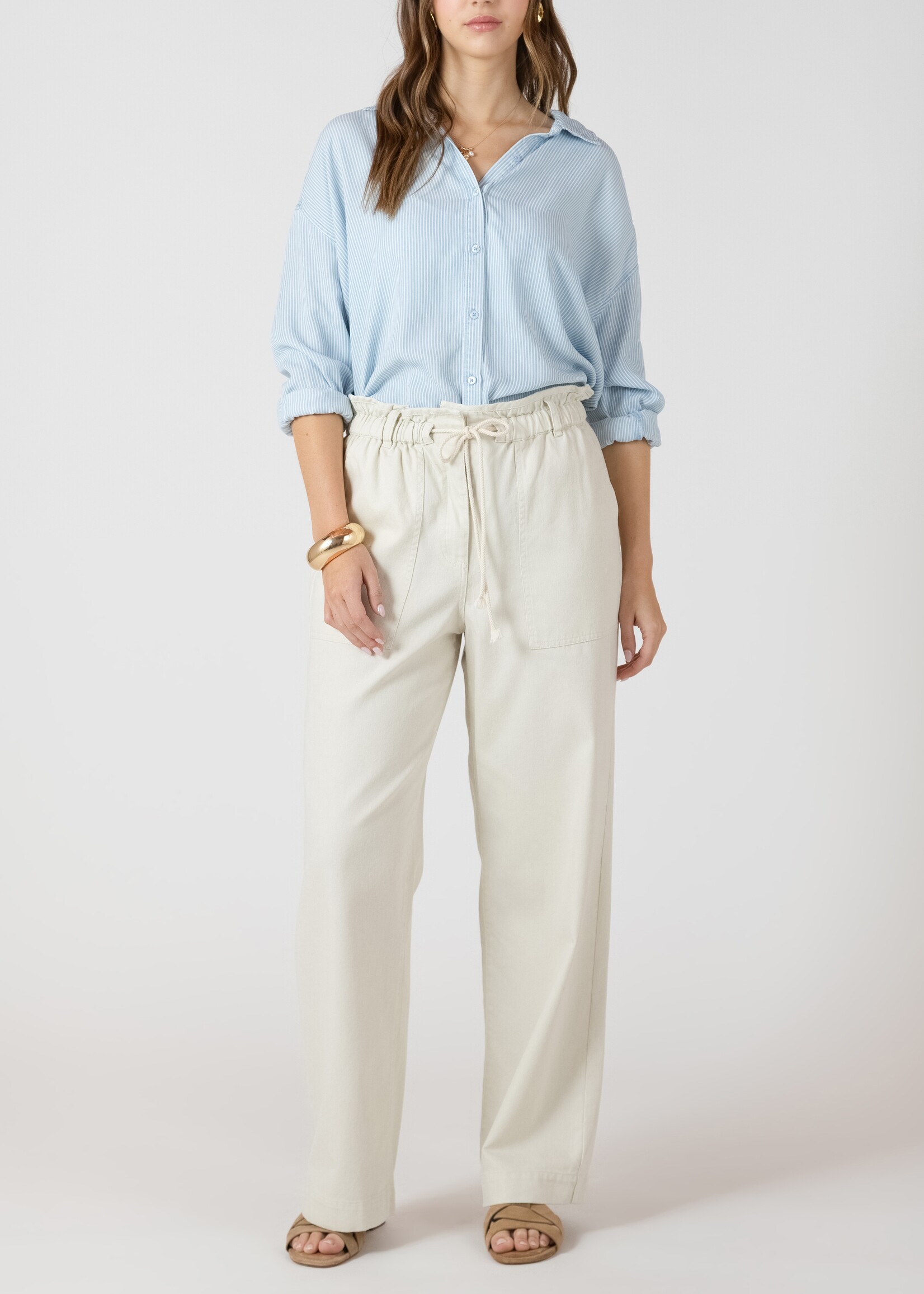 Drawstring Pull on Pant