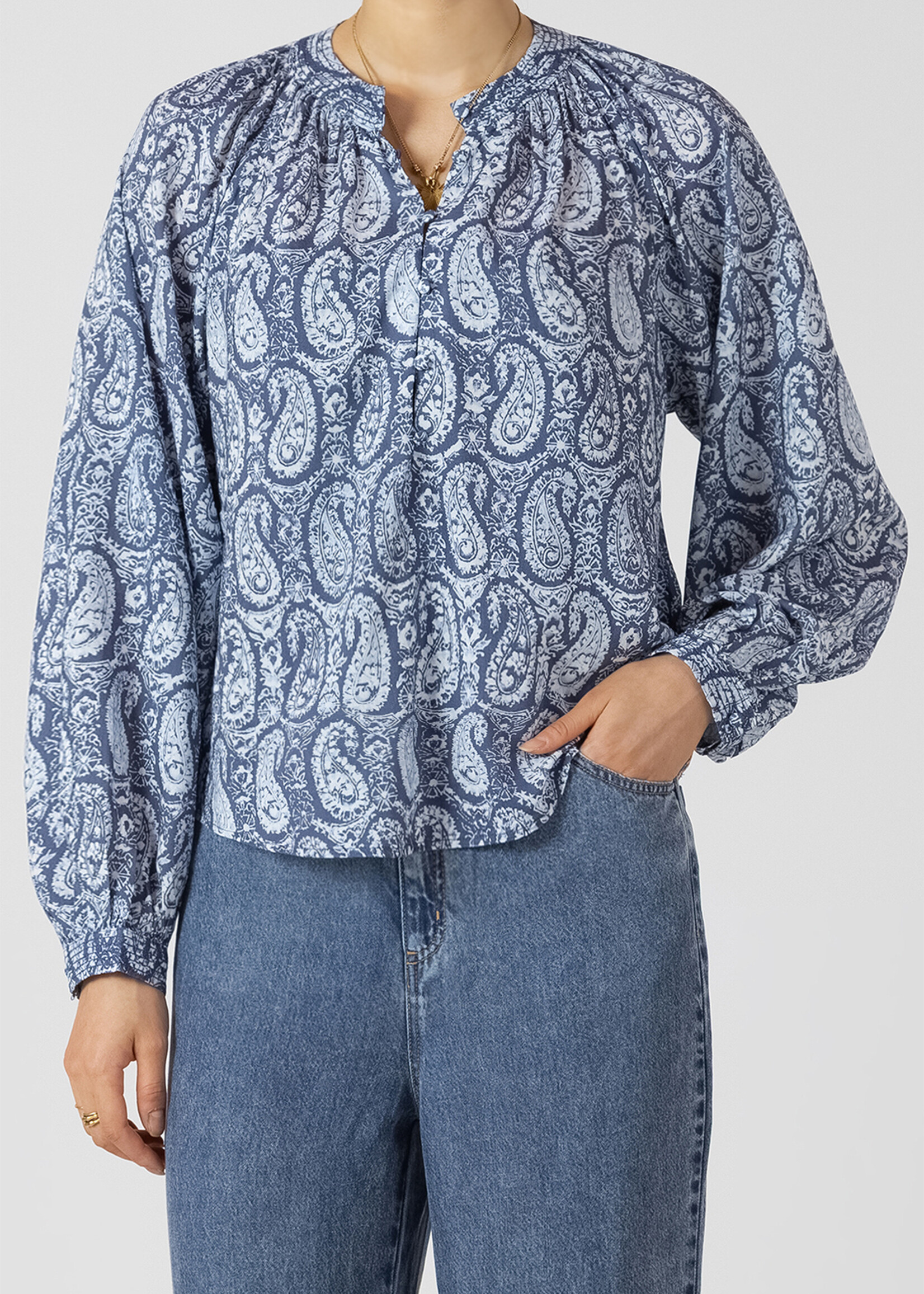 Dex Paisley Blouse