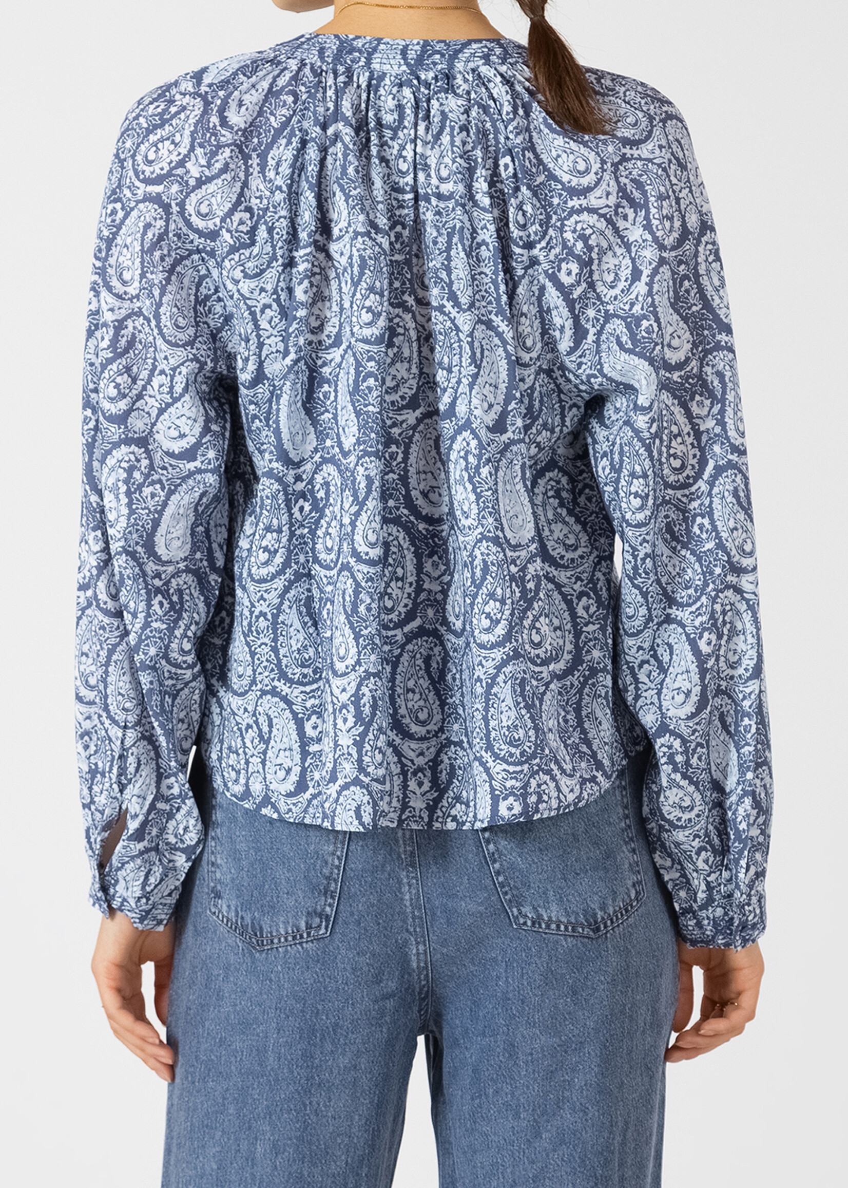 Dex Paisley Blouse