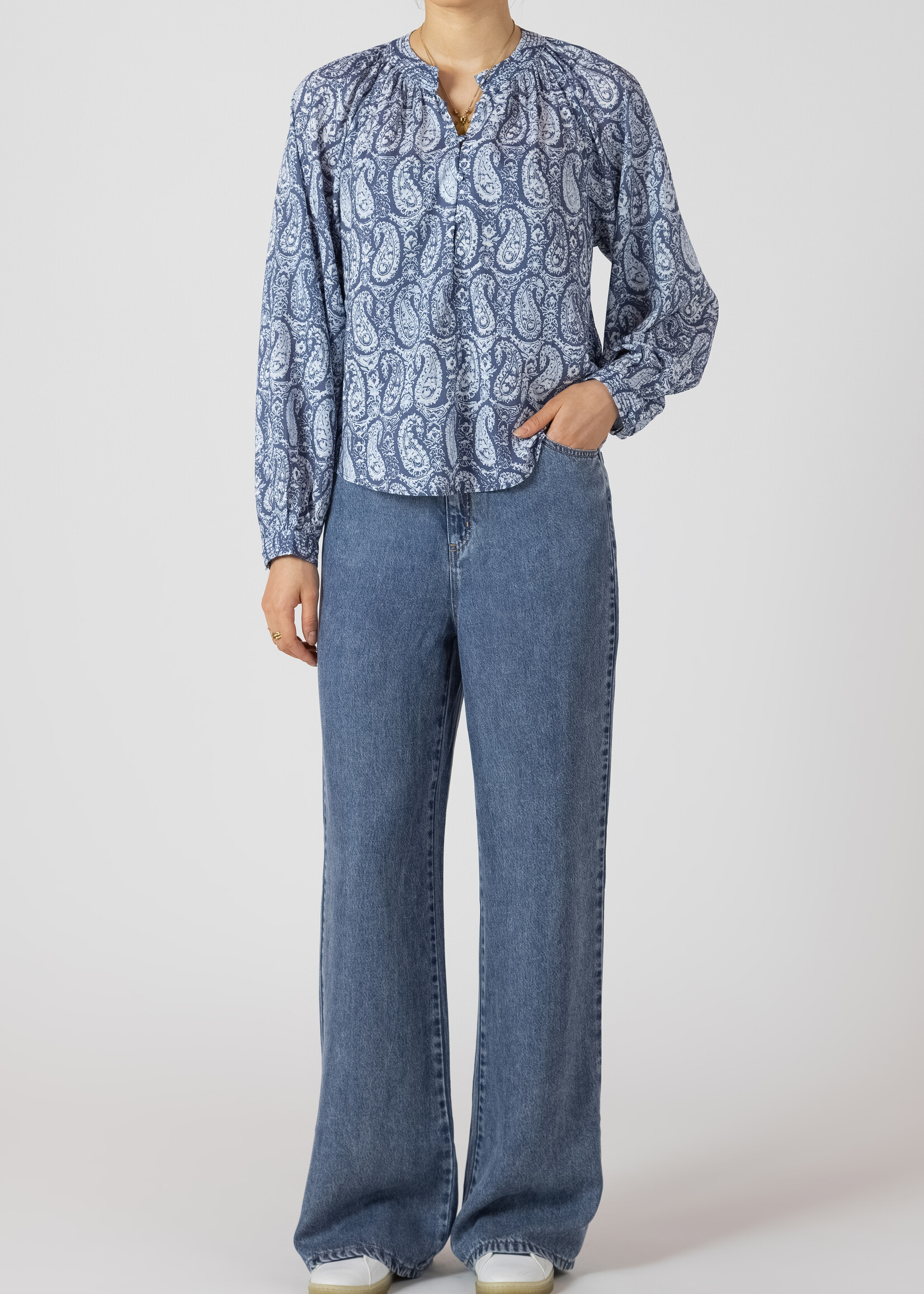 Dex Paisley Blouse