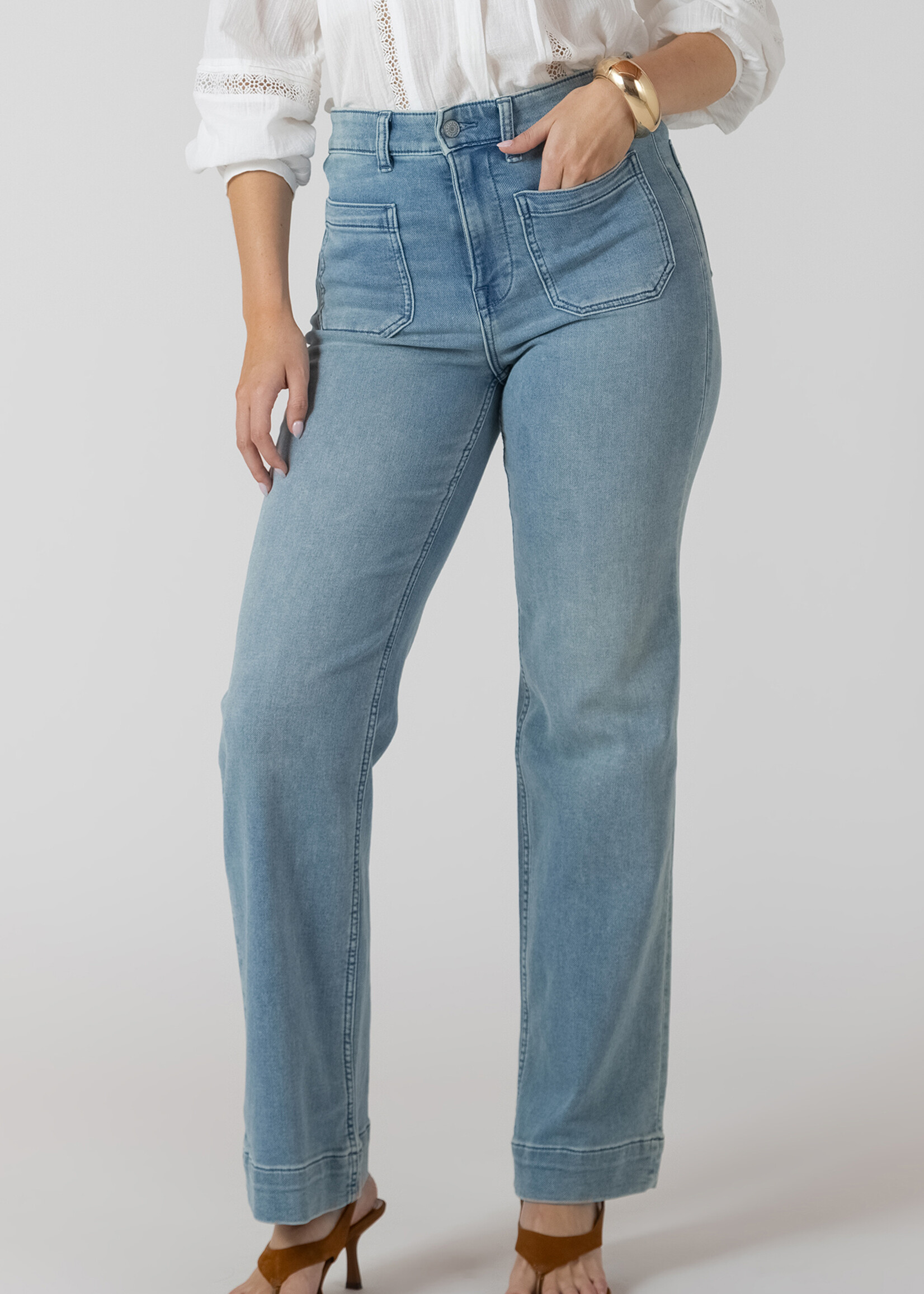 Patch Pocket Jeans