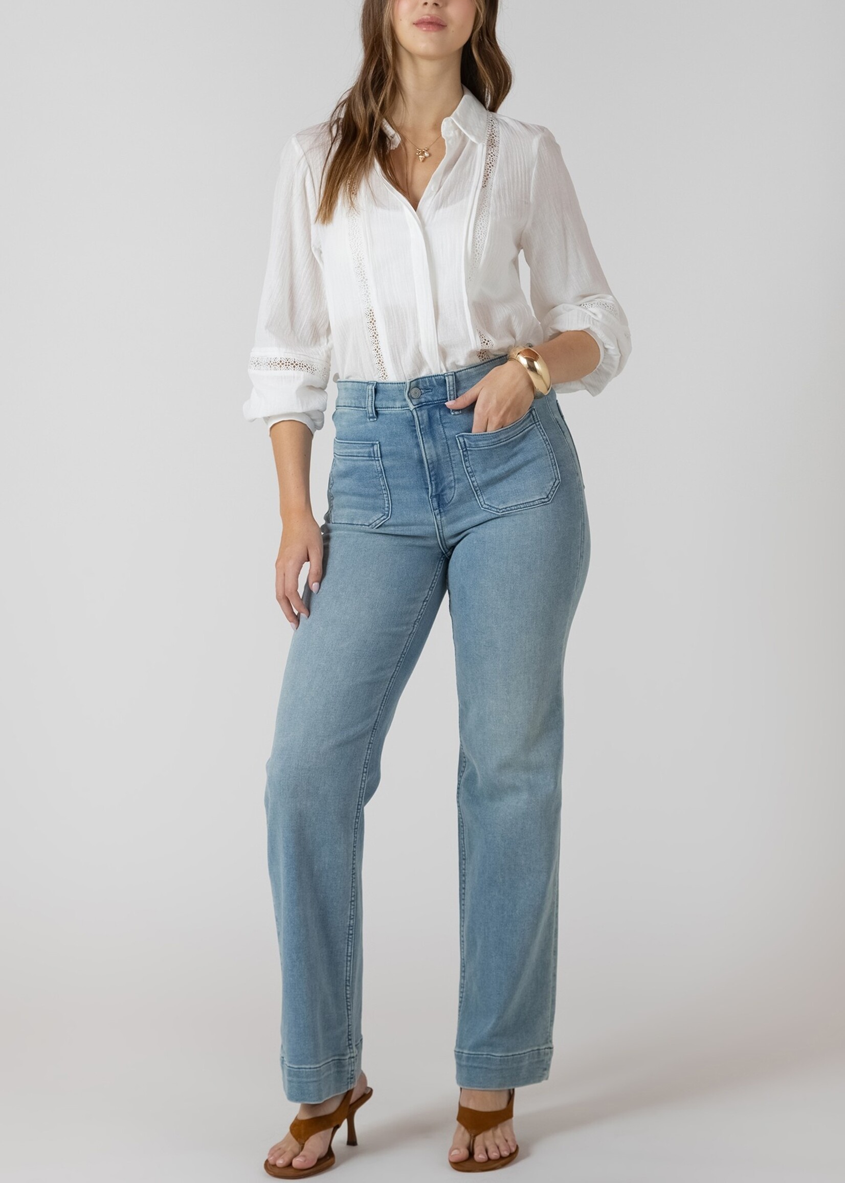 Patch Pocket Jeans