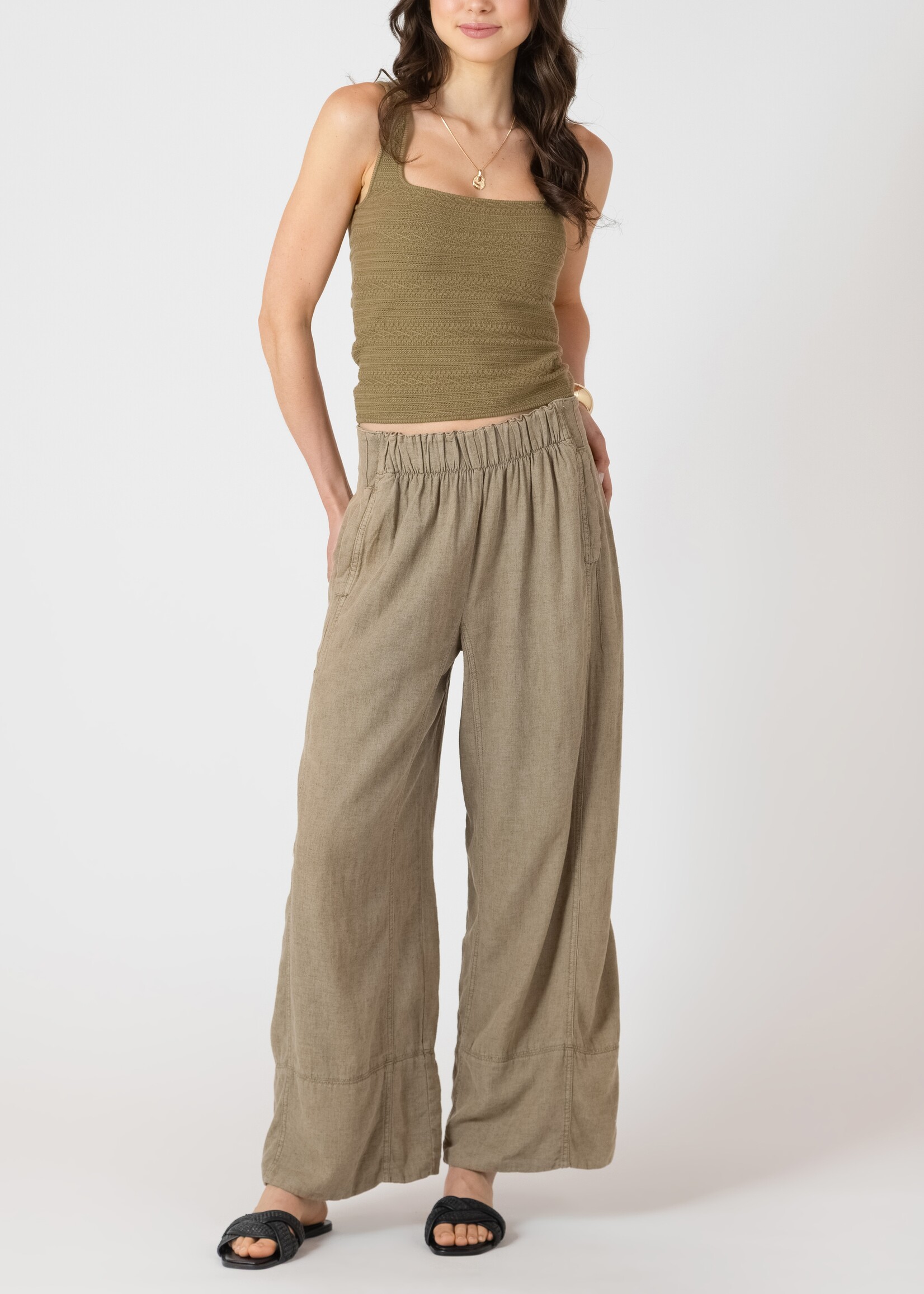 Square-Neck Sweater Tank