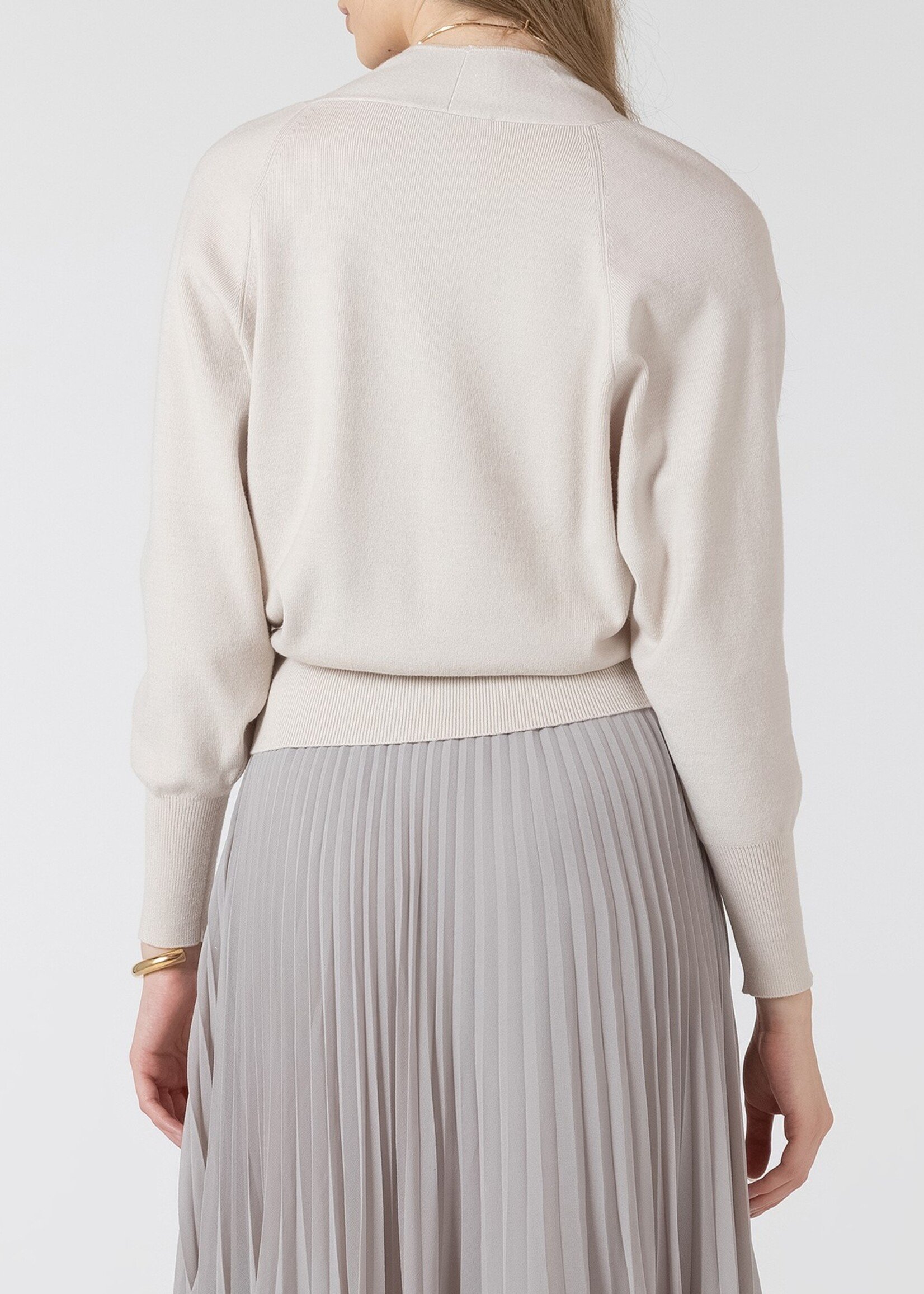 Black Tape V-neck Cardigan