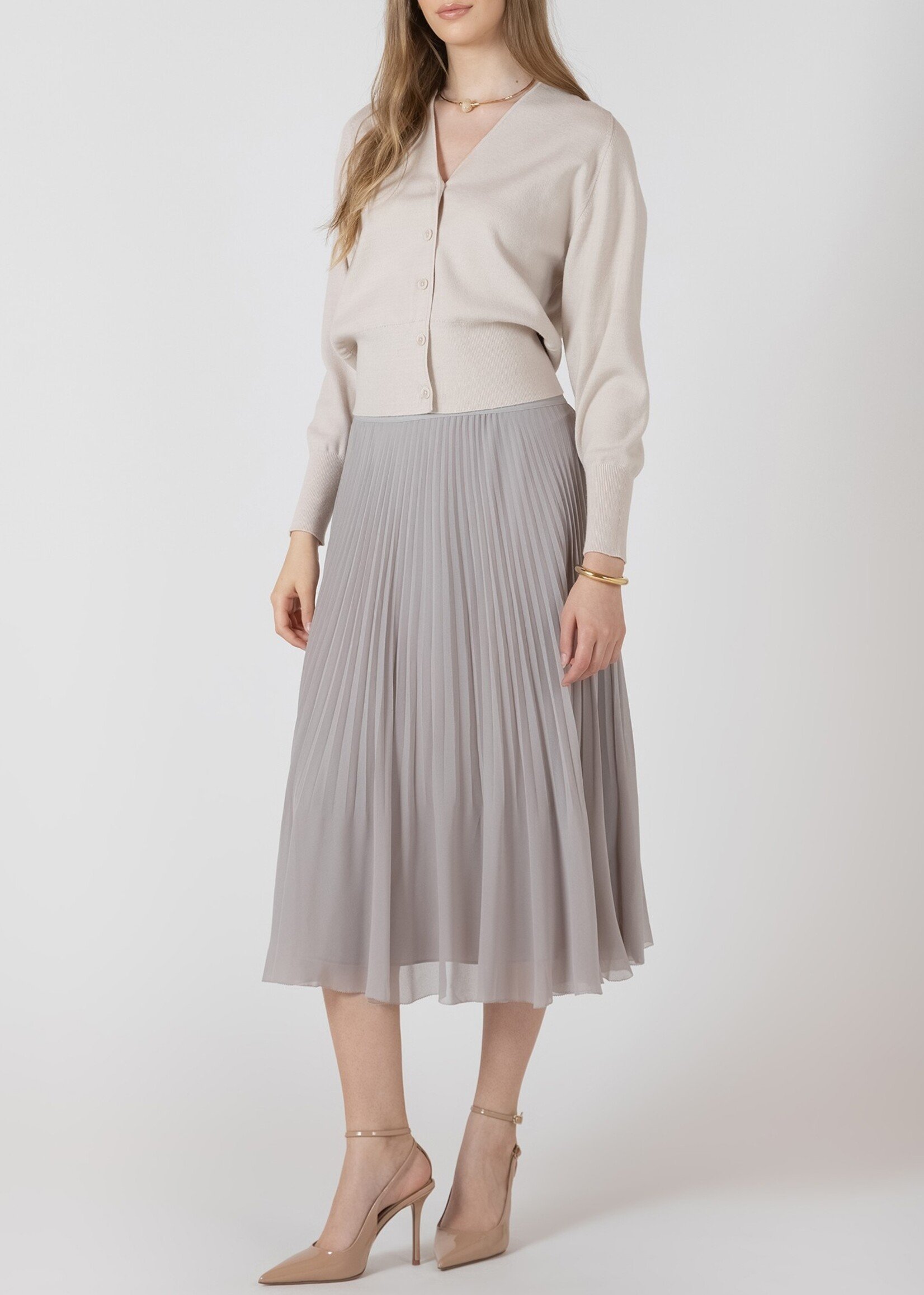 Black Tape V-neck Cardigan