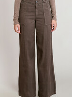 Dex Twill Wide-Leg Pants