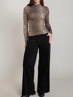 Wide-Leg Corduroy Pants