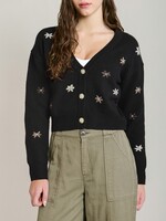 Dex Floral V-Neck Cardigan