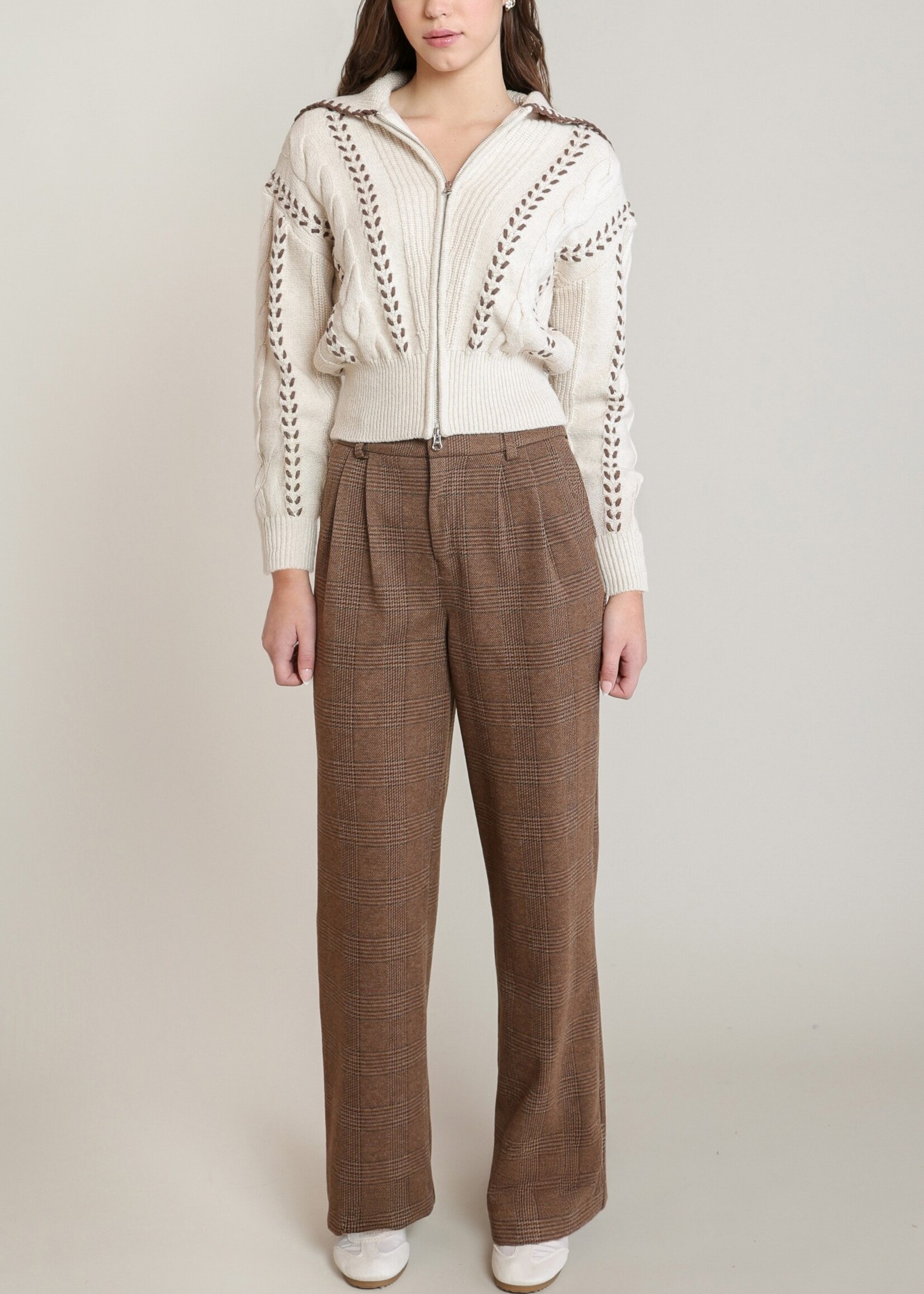 Zip Up Cardigan