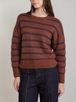 Crewneck Striped Sweater