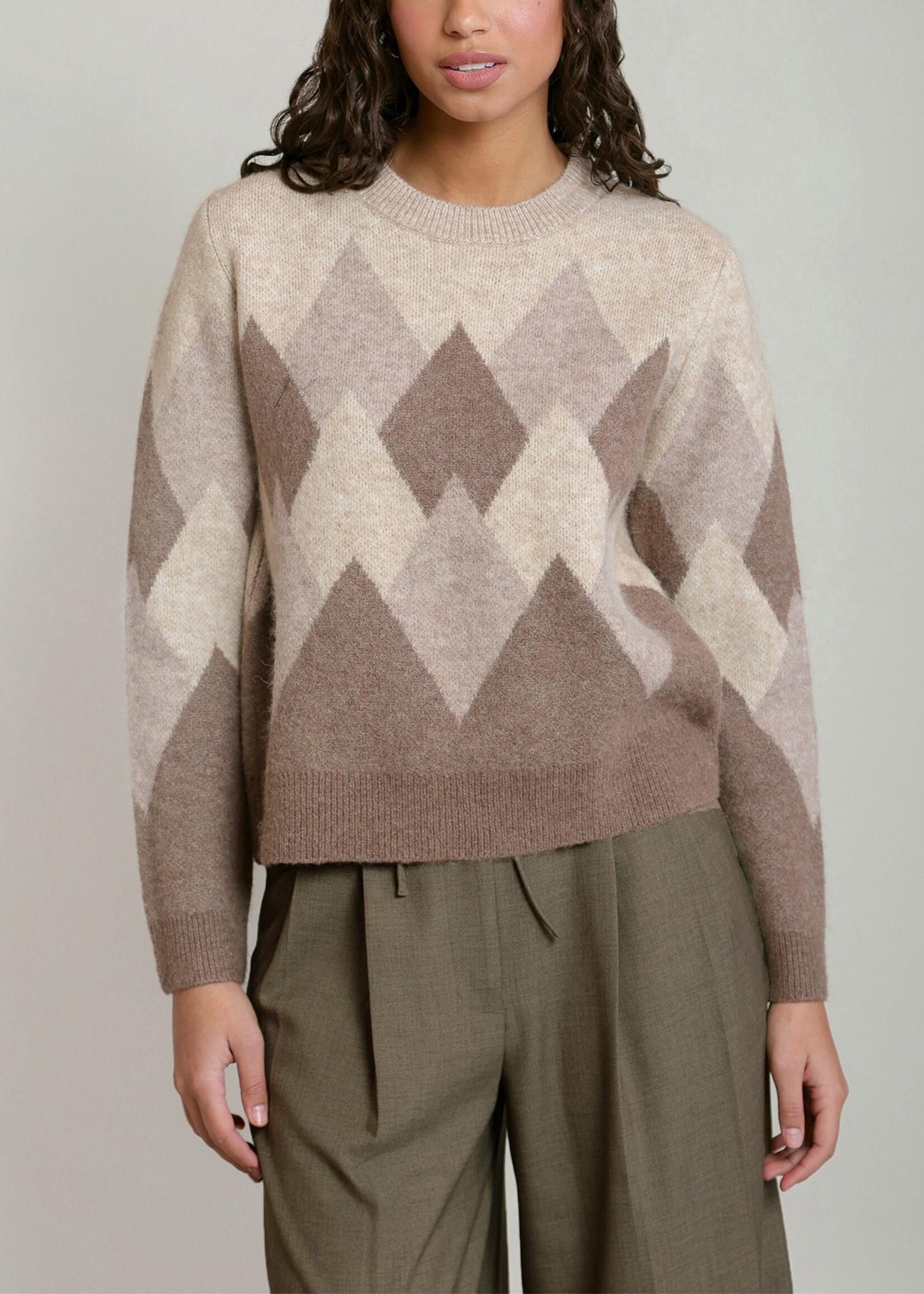 Diamond Crewneck Sweater