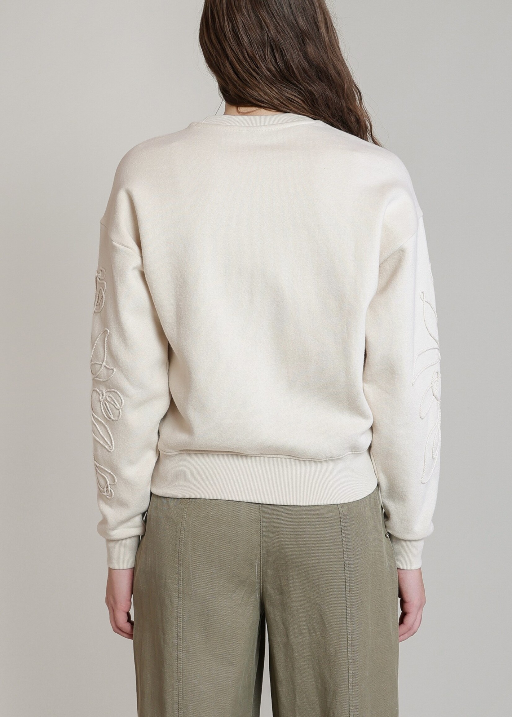 Floral Crewneck Sweatshirt