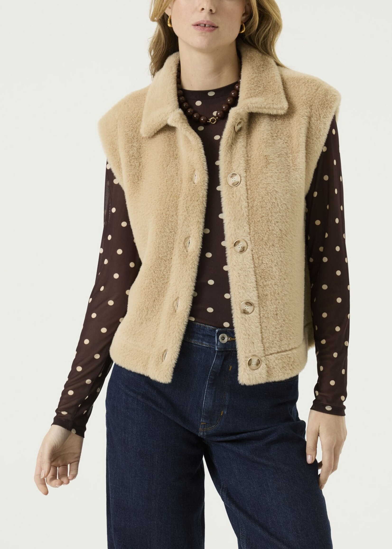 Faux Fur Vest