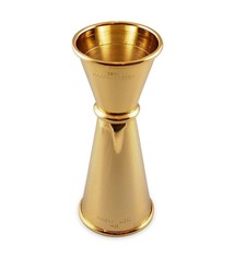 Cocktail Kingdom Jigger 1oz/2oz (Gold Plated)