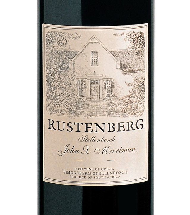 Rustenberg "John X Merriman" Red Blend Stellenbosch South Africa 2020 750ml