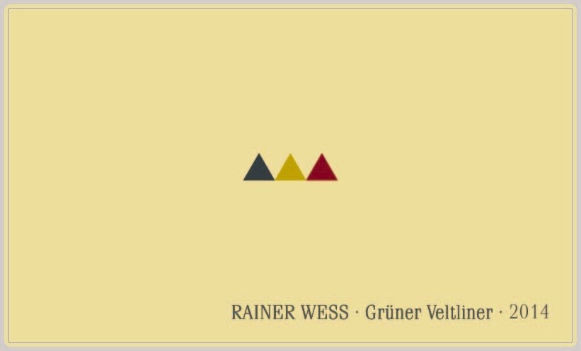 Rainer Wess Grüner Veltliner 2021 750ml