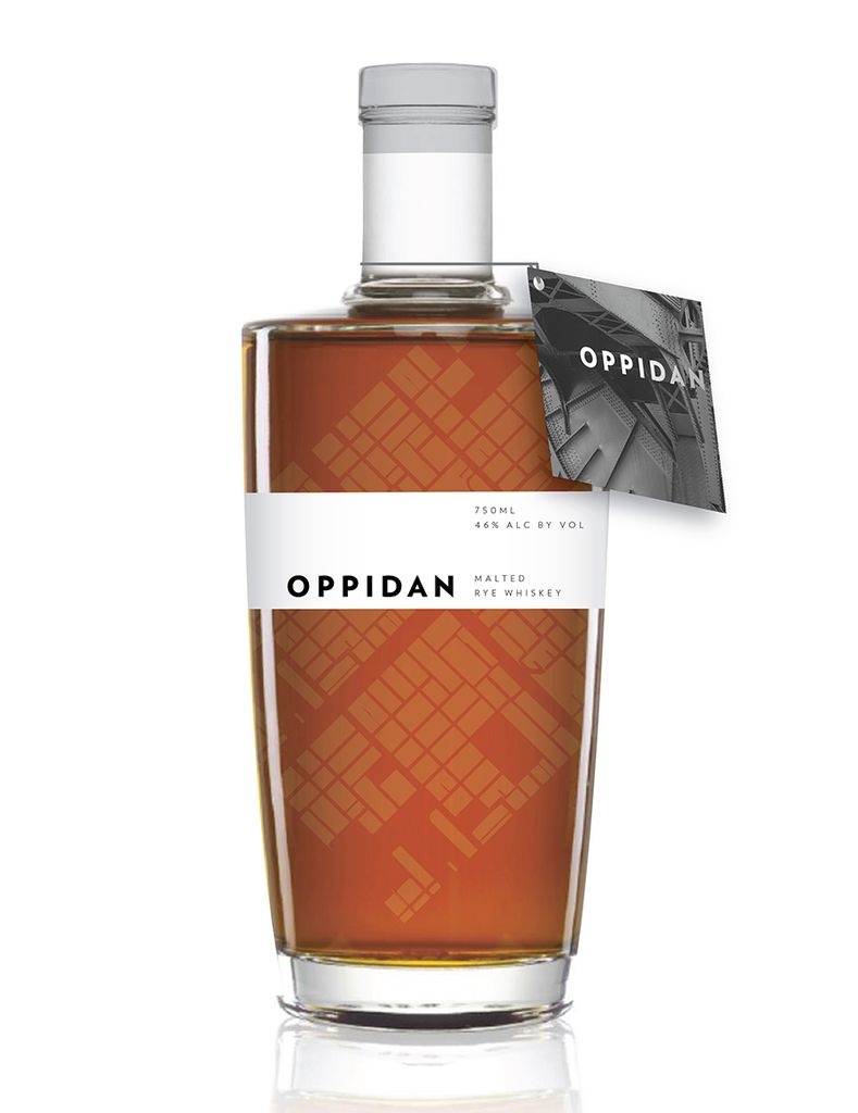 Oppidan Malted Rye Whiskey 750ml