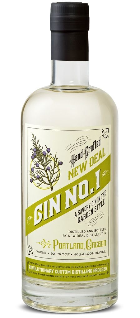 New Deal Gin No. 1 Garden Style Gin 750ml