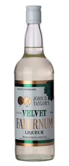 John D. Taylor's Velvet Falernum Liqueur 750ml