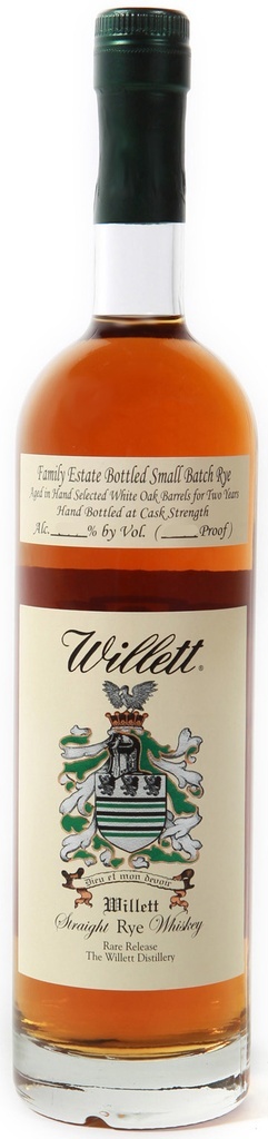 Willett Straight Rye Whiskey 4 Year Small Batch 750ml