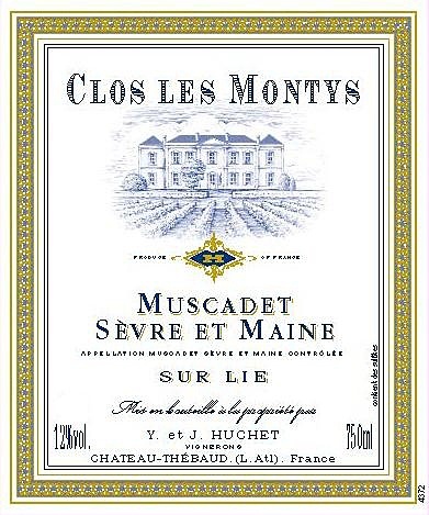 Jeremie Huchet Muscadet Sevre et Maine Sur Lie “Clos les Montys” 2022 750ml