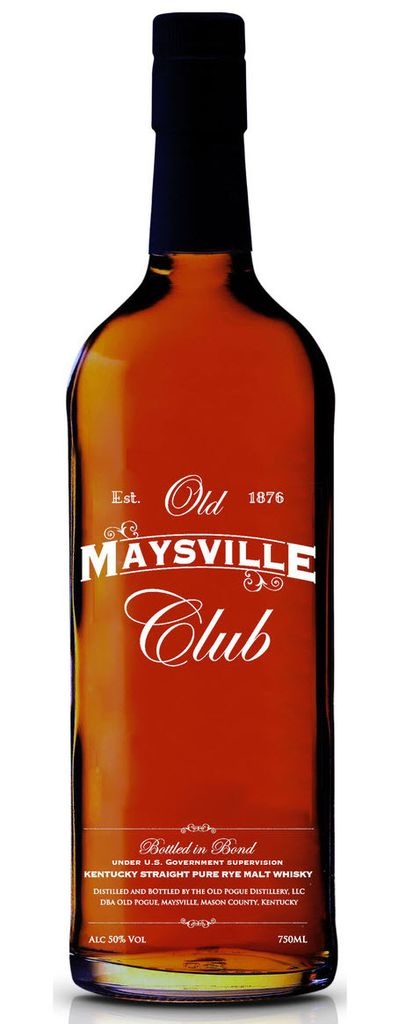 Old Maysville Club Kentucky Straight Rye Malt Whiskey 750ml