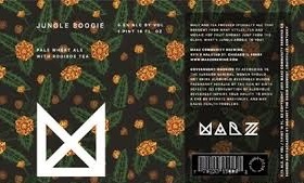 Marz "Jungle Boogie" Pale Wheat Ale with Rooibos Tea 4-pack 16oz cans