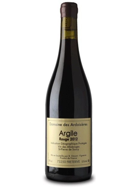 Domaine des Ardoisiéres “Argile” Rouge Vin des Allobroges 2019 750ml