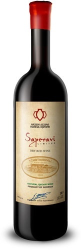 Tchotiashvili Saperavi Dry Red Wine Georgia 2019 750ml
