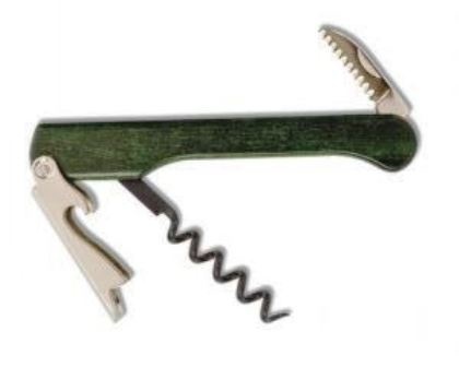 Franmara Capitano Waiter’s Corkscrew with Greenwood Handle