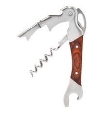 Franmara Barkeeper’s 2 Lever Corkscrew with Passionwood Handle