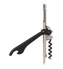 Puigpull Waiter’s Corkscrew with Black Enameled Handle