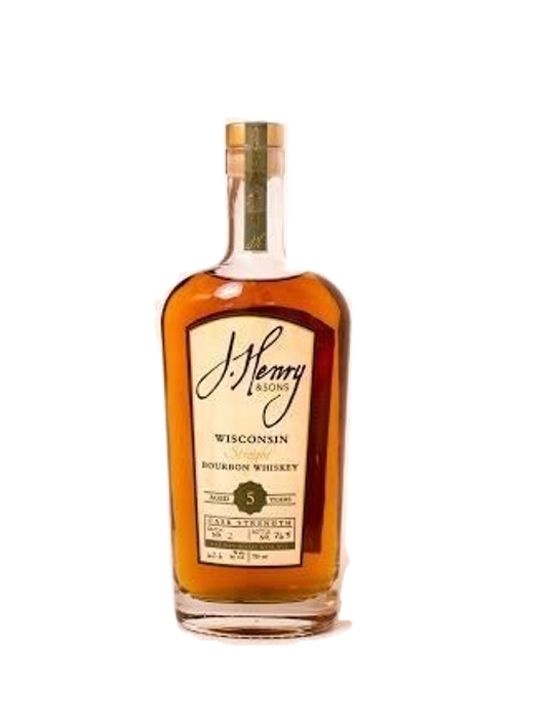 J. Henry & Sons Cask Strength “Patton Road Reserve” 5 year Straight Bourbon Whiskey 750ml