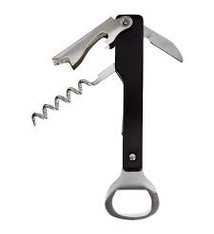 Black Wine Steward’s Corkscrew