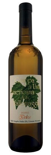 Delea Grappa Vallemaggia di uva Americana 750ml