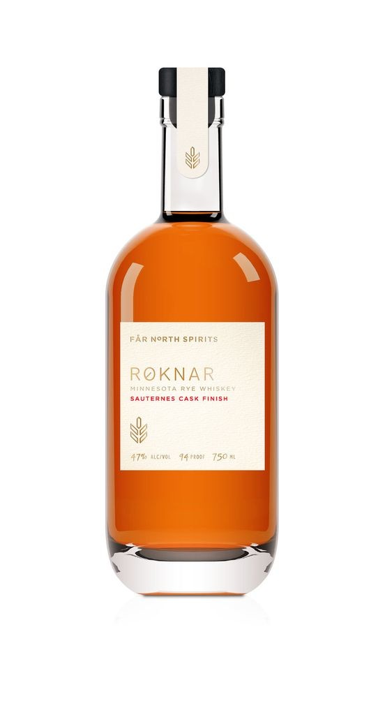 Far North Spirits “Roknar” Sauternes Cask Finish Rye Whiskey 750ml