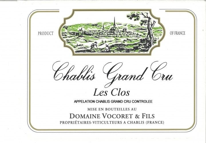 Domaine Vocoret Grand Cru “Le Clos” 2014 750ml